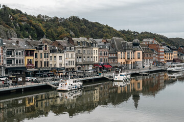 Beautiful town of Dinant in Belgium