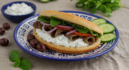 Celebrate National Gyro Day with this Delicious and Easy Gyro Sandwich Recipe
