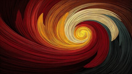 Fototapeta premium Dynamic colorful swirl background design