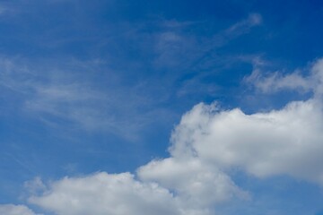 青空と白い雲