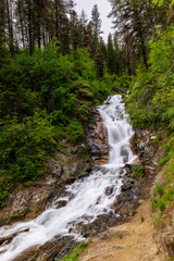 BC Creek Falls along the Chief Joseph Trail in the Eagle Cap Wilderness, OR