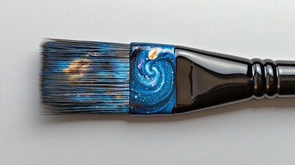 Cosmic Brush: A Celestial Masterpiece