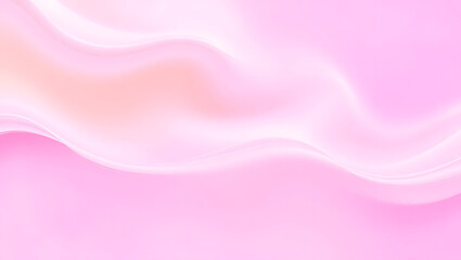 Soft Pink Pastel Abstract Background with Gentle Waves for Romantic or Feminine Design
