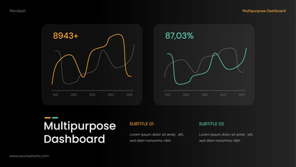 Multipurpose Dashboard Infographic
