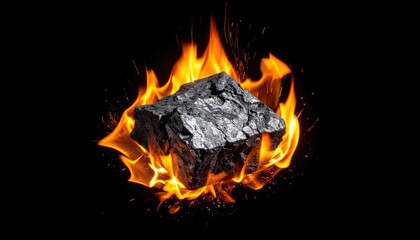 Burning Coal