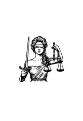 gadis dengan timbangan