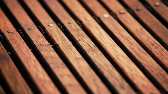 Close-up of wooden planks
