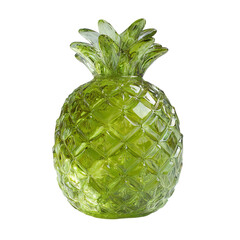 Imaginary clear pineapple fruit concept on transparent background

