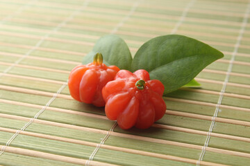 "Pitanga" tropical fruit from Brazil