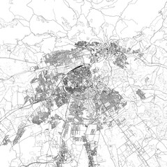 Fototapeta premium 3D illustration of city and urban in Fes Morocco