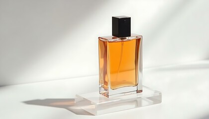 Perfume bottle fragrance scent aroma luxury cologne glass container essence product