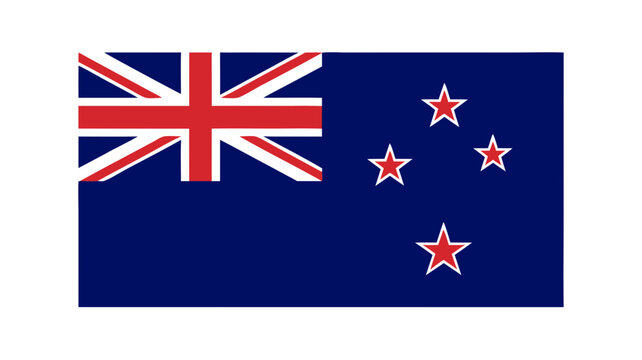 Authentic National Flag of New Zealand, Symbolic Representation in Vector Format
