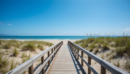 Obraz premium Idyllic travel destination for summer holidays, offering peaceful nature, scenic landscapes, and relaxing escapes — the perfect getaway for rest, beauty, and adventure.