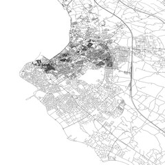 Naklejka premium 3D illustration of city and urban in El Jadida Morocco