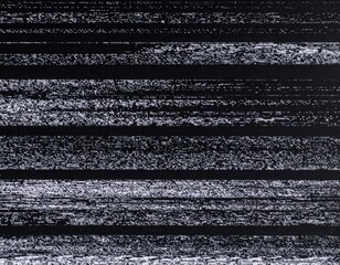 Distorted horizontal lines on a dark background