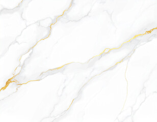 Fototapeta premium Elegant White Marble Background with Gold Veins – Luxury Design for Branding & Packaging