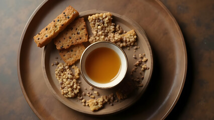 Elegant Tea Setup for Breakfast