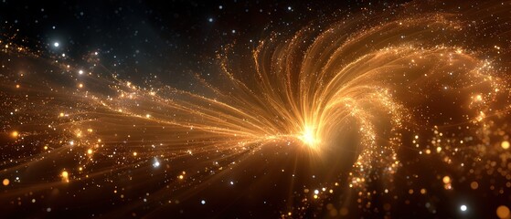 Golden cosmic explosion