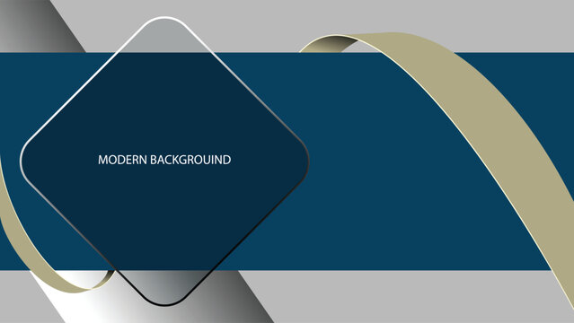 Blue and white background vector design. White background with geometric shape. Modern background. Suit for banner, backdrop, invitation, business card, brochure, poster, presentation, etc