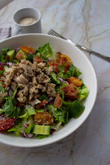 Salade Repas au Poulet Grillé