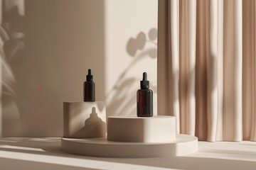 Bride and groom in wedding attire at a luxurious, clean, contemporary kitchen table with modern light fixtures