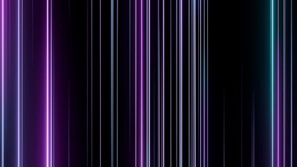 Seamless loop screensaver with bright pink and blue neon lines glowing on a dark background. Futuristic laser animation in science fiction art style for night club stage performance. Looped 4K , 60fps - Powered by Adobe