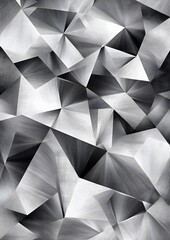 105. Geometric tessellation in neutral grayscale