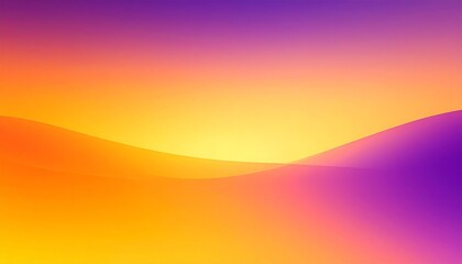Abstract landscape with vibrant gradients of orange, purple, and pink hues.
