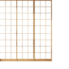 Wooden window frame isolated on transparent background for architectural design, interior rendering.