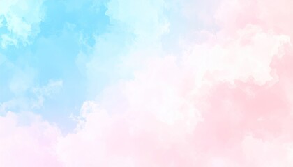 Pastel-toned abstract image of clouds in a soft, dreamy sky.