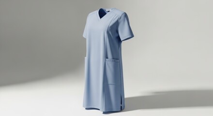 Stylish and Functional Light Blue Medical Scrubs for Healthcare Professionals and Nurses