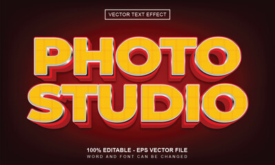 Photo studio text Effect