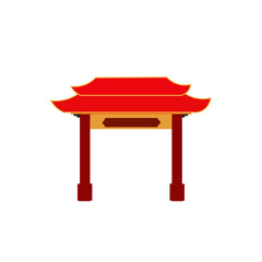 japanese traditional wooden gate