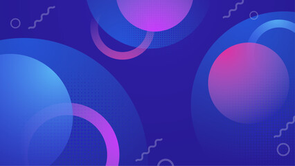 Overlapping blue and pink circles perfect for vibrant backgrounds, abstract designs, digital art projects, and modern graphic layouts.