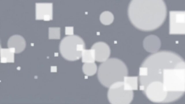 A vector technology design concept with a network of circles illustrates a business communication template for the internet