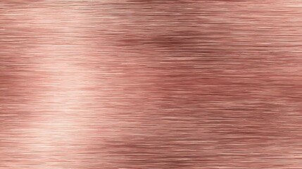 Fototapeta premium Elegant rose gold brushed metal background with a warm luminous tone and subtle silky shimmer highlighting the refined modern texture