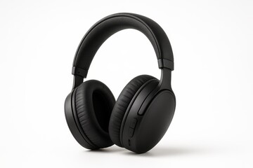 Premium Bluetooth Headphones with Minimalist White Background and Product Photography