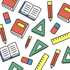 Seamless pattern stationery 