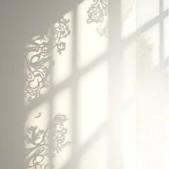 Intricate Window Design with Soft Natural Light