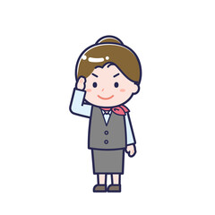 販売員／ななめ／女性 02