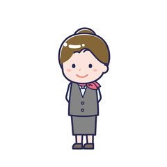 販売員／ななめ／女性 28