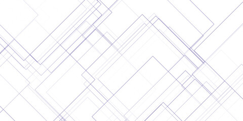 Abstract geometric design with overlapping purple line art on a white background creative design for digital art