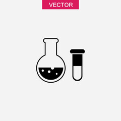 laboratory icon isolated sign, vector trendy style illustration for web and app..eps