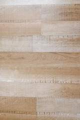 Close Up Of Wooden Floor Pattern With Horizontal Planks
