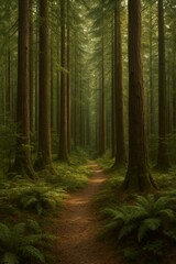 Obraz premium Deep forest