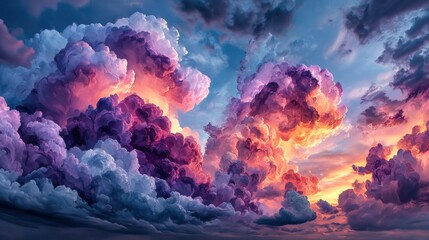 Dramatic sunset cloudscape (4)