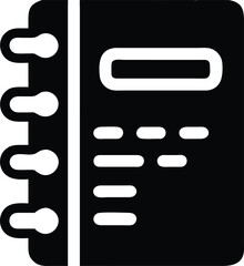 Obraz premium Notebook icon