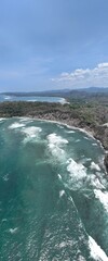 Dramatic coastline at Playa Izquierda, Costa Rica