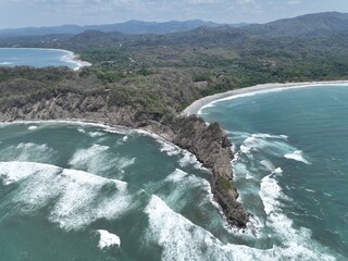 Samara Beach: Guanacaste Coastline Paradise Aerial View