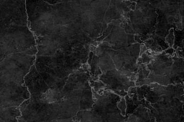 Black Marble Texture with White Veins